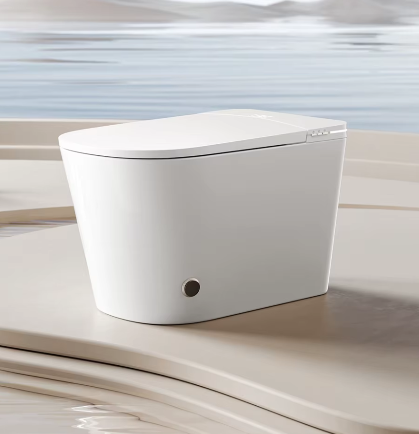 WC Japonais Intelligent Suspendu — Bidet Intégré, Siège Chauffant Et Séchage Automatique